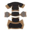 Sistema di imbottitura per elmetto da combattimento Spugna a memoria interna Pad Tappetino protettivo Accessori per imbottitura elmetto Beige