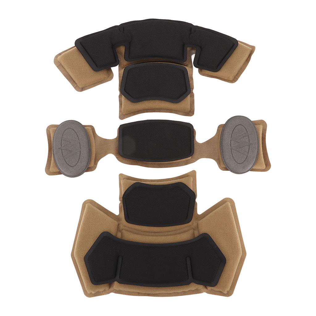 Sistema di imbottitura per elmetto da combattimento Spugna a memoria interna Pad Tappetino protettivo Accessori per imbottitura elmetto Beige