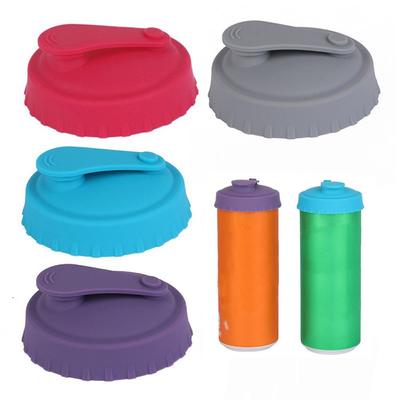 Tapa de silicona para latas de refresco a prueba de fugas de 1/6 piezas para cerveza