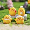 Fat Chicken Miniature Resin Craft Car Ornaments & DIY Accessories