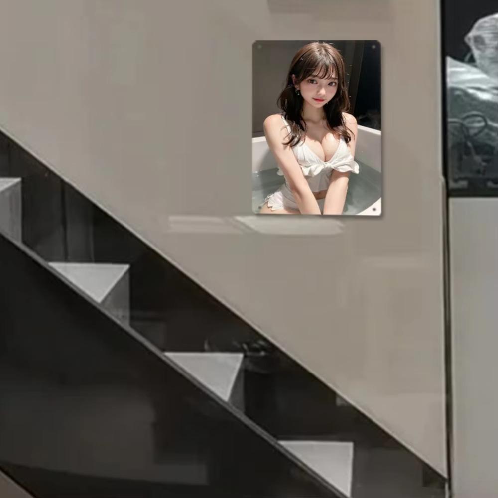 Vintage Metal Tin Sign Retro Wall Decor 8x12 Cafe Bathroom Living Room Office Gift