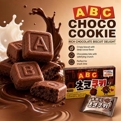 Biscotti al Cioccolato Lotte ABC 50g