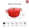 Red Cast Iron Pot