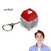 Keychain Acrylic Keyboard Design Glowing Red Keyring Student Presents Award