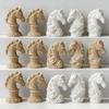 Horse Theme Silicone Candle Making Mold With Intricate Detailing For Unique Handcrafted Home Decoration