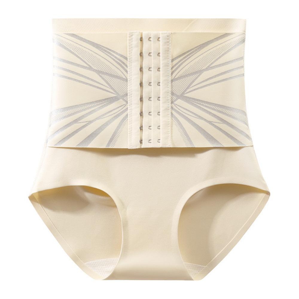 

Утягивающее корректирующее белье с застежкой, формирующее фигуру, трусики с контролем живота, дышащие, приподнимающие ягодицы, брифы, платье L бежевый