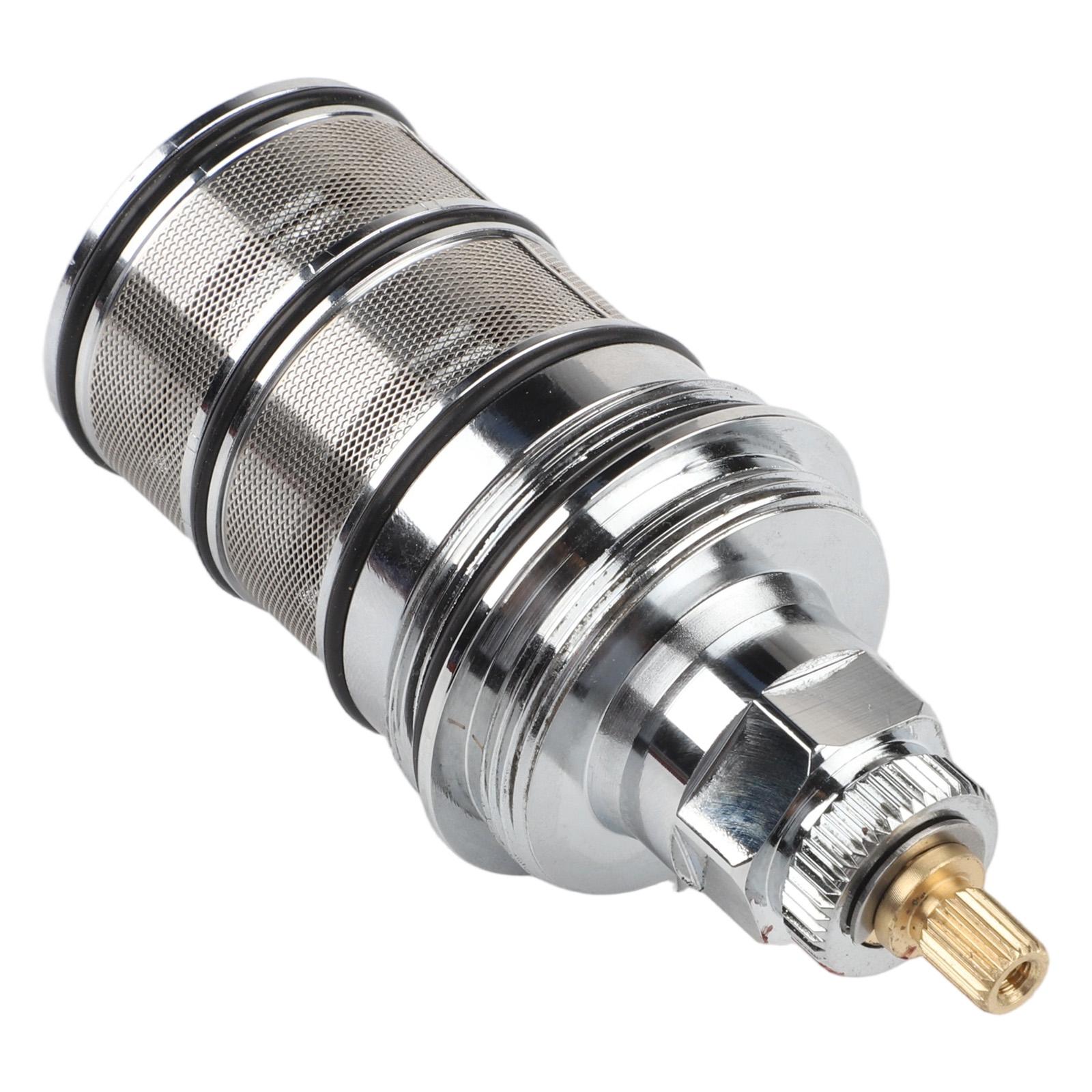 1 шт. Картридж термостатического клапана из латуни для смесителя, запасной картридж для внутреннего клапана смесителя, картриджи для смесителя для кухни, дома, ванной комнаты 1pc