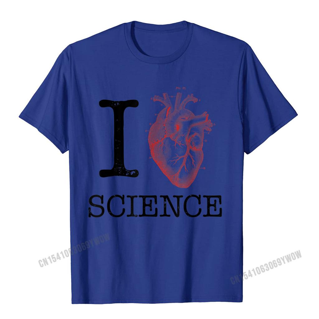 I Love Heart Science T Shirt Biology Tee Tshirt Teacher Camisas Unisex Family Tshirts Hip Hop T Shirt Cotton Unisex Party