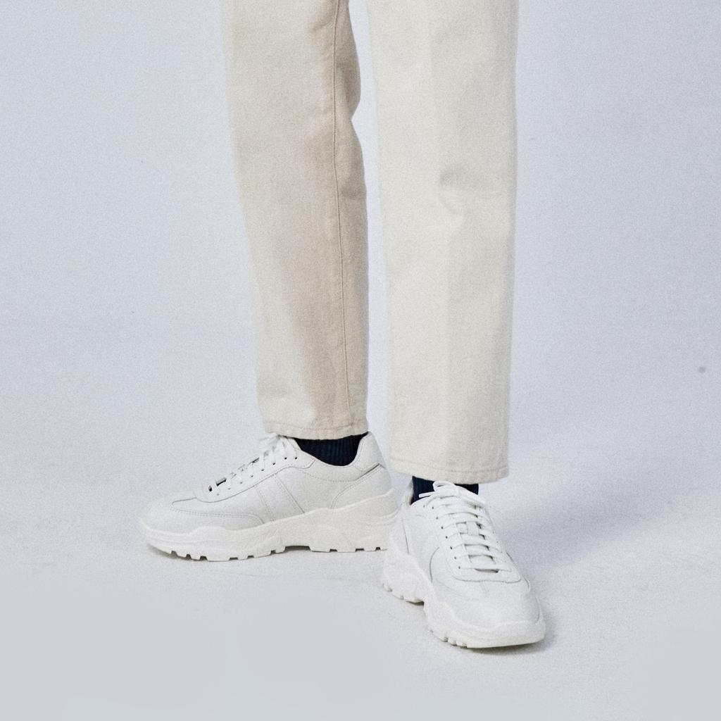 [HEELTOP] JC3505 8cm height ugly shoes Cuban white, JC3505, 7000032236, Popular Korean Shoes