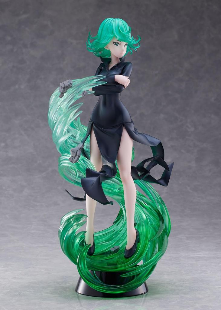 Bellfine Man Tatsumaki the Fearsome Scale PVC Complete Figure One-Punch 1/7 Pre-painted