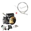 92MM LS Throttle Body with Position Sensors TPS IAC & Throttle Gas Cable Kits For 1997-2004 Chevrolet Chevy LS1 Engines 5.7L
