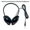 Strong Over Ear Headphones with 3.5mm Interfaces Comfortable Earpads For Computer Mobile Devices 1.5M PVC Cable