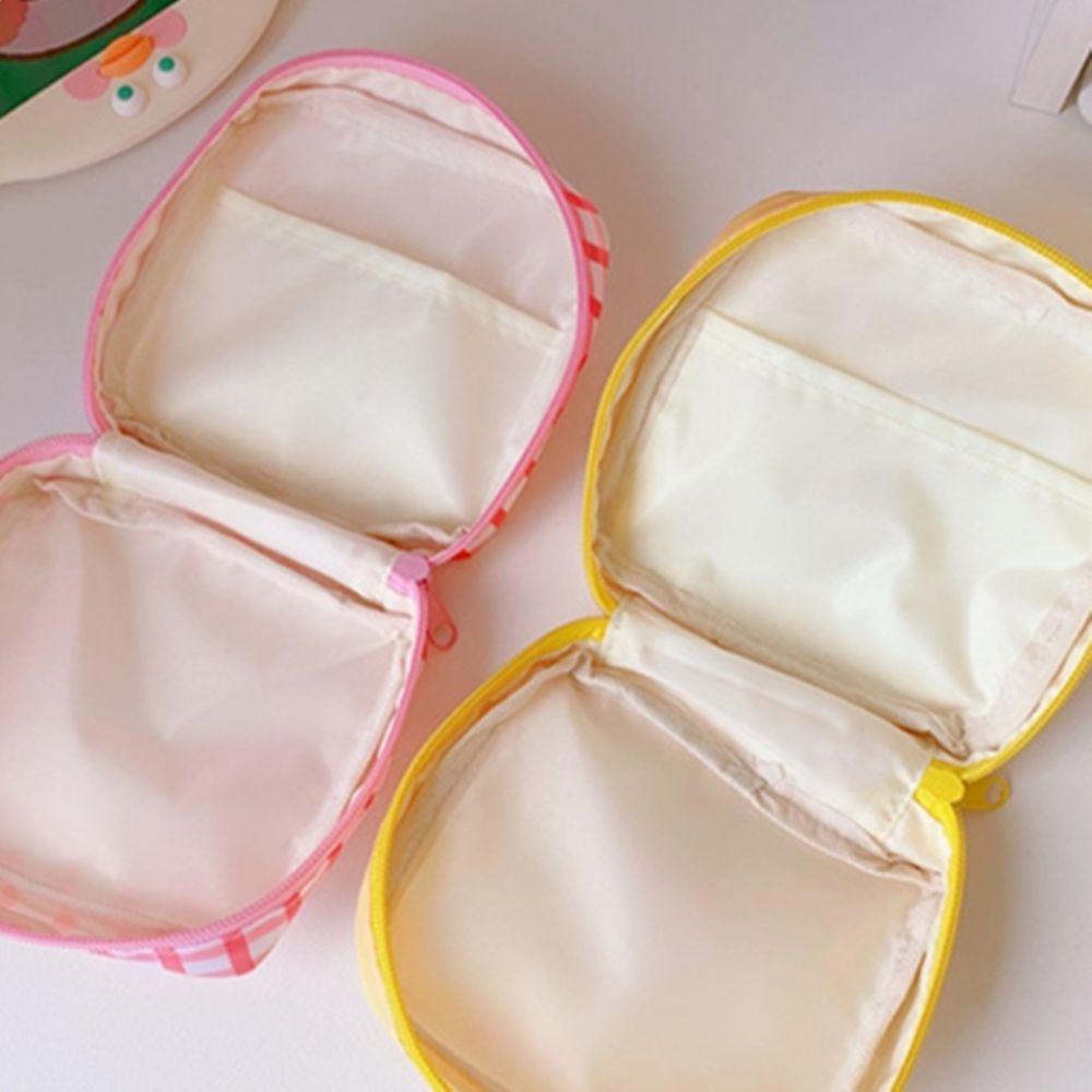 1Pc Sanitary Napkin Storage Bag Waterproof Bag Tampon Pads Coin Purse Travel Makeup Lipstick Pouch Kawaii Data Cables Organizer