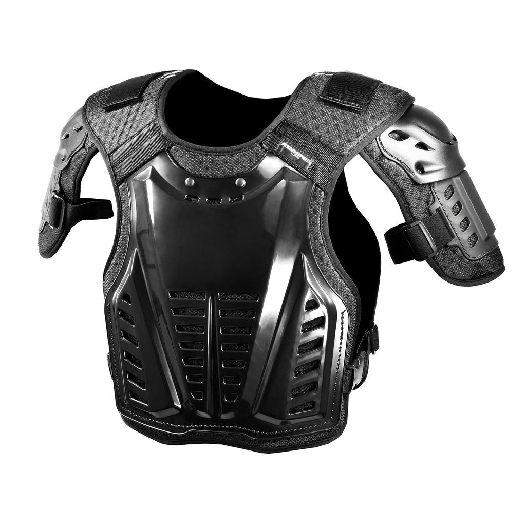 Komine Motorcycle Chest Guard Black Free 178 Protector SK-600