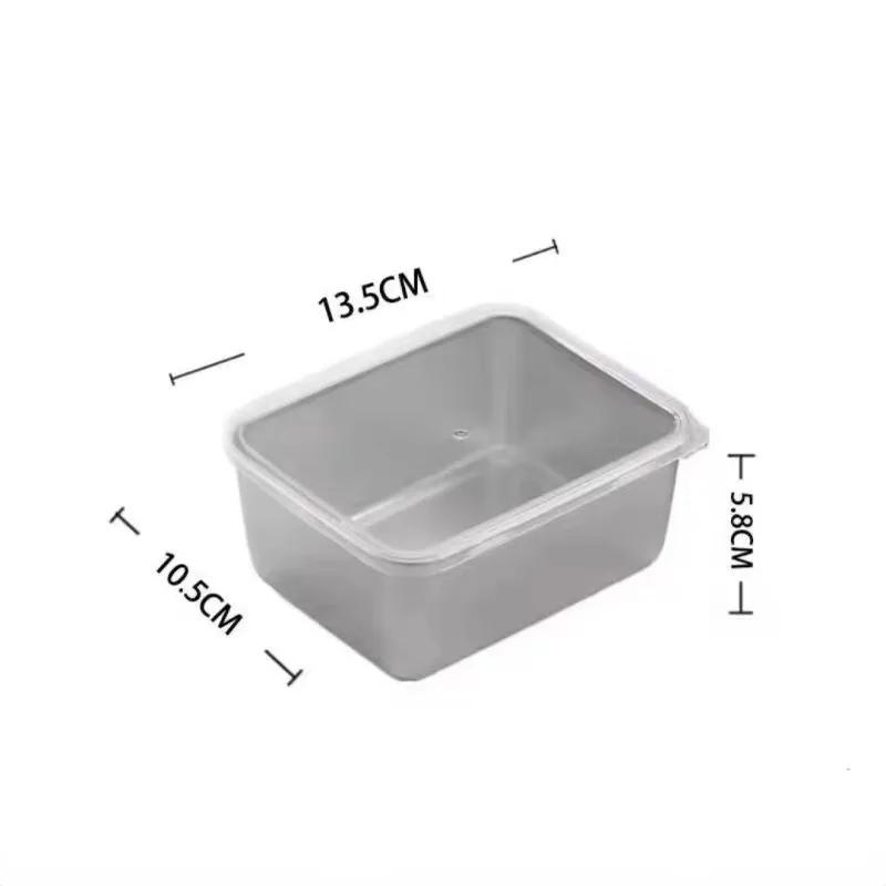 Stainless Steel Fresh-Keeping Box Vegetables Fresh Refrigerator Food Storage Box Kitchen Organizer And Storage Container Crisper
