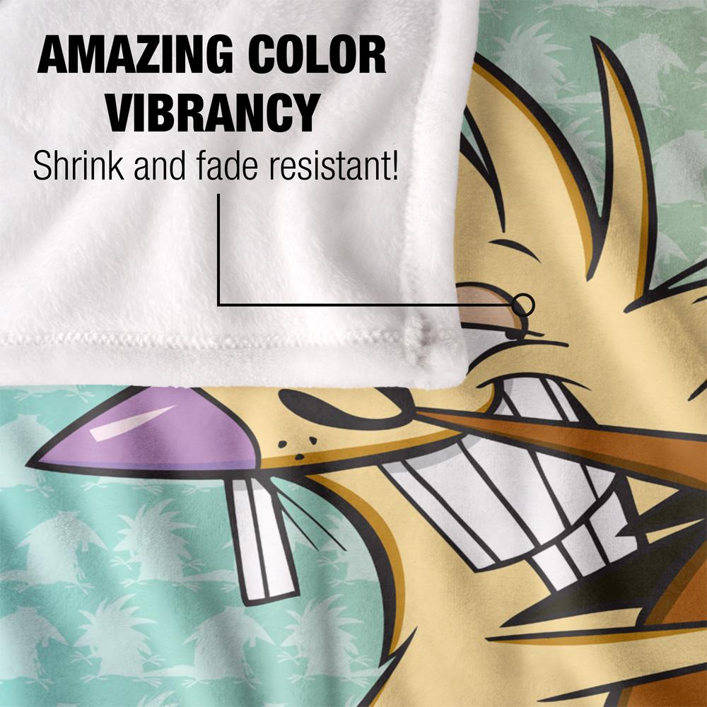 The Angry Beavers Silky Supersoft Blanket