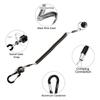 Pullther Portable Steel Anti-loss Rope Fishing Tools Magnetic Outdoor Fishing Goods Quick-release Strongagnetic Portable Buckle