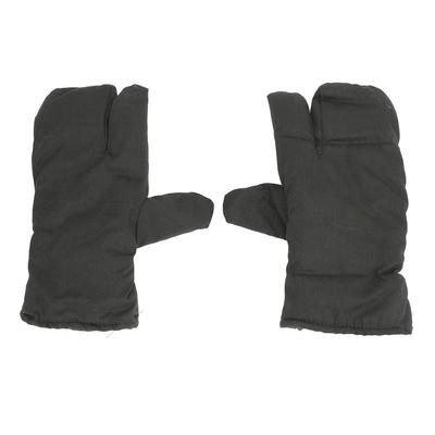 Warm Gloves Cold Proof Thickened Velvet Lining 3 Finger Mitts for Outdoor Adventures Cold Storage