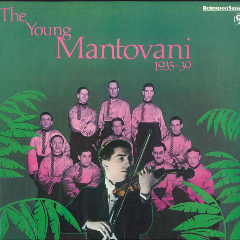 

LP Record MANTOVANI - Young Mantovani 1935-39 SH386 WOERLD 1980 UK Pop Used