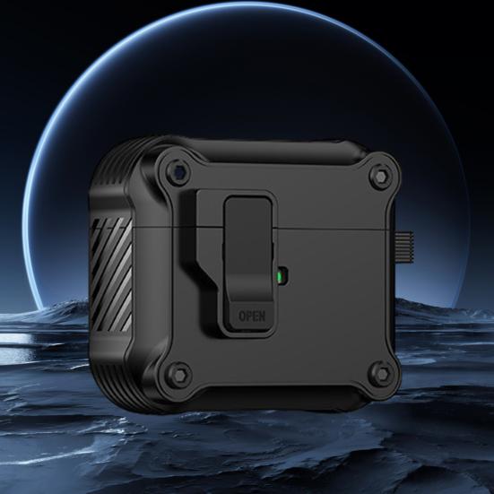 Earphone Protective Case Full Protection with Secure Locks Hanging Buckle Headphone Covers