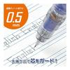 Zebra DelGuard Mechanical Pencil, 0.5mm, Square Blue Green, P-MA85-N2-SQBG, Unbreakable Lead, DelGuard System