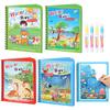 Montessori Toys Reusable Coloring Book Magic Water Drawing Book for Kids Toddler Toy Painting Book Educational Toys for Children