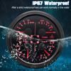 HD 85mm 4 In 1 Multifunction Oil Pressure/Water Temp/Voltmeter/ Fuel Level 0-190 Ohms 240-33 Ohms 40-120℃ Temp With Alarm