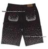 Jeans Uomo 2026 Retro Cross Strass