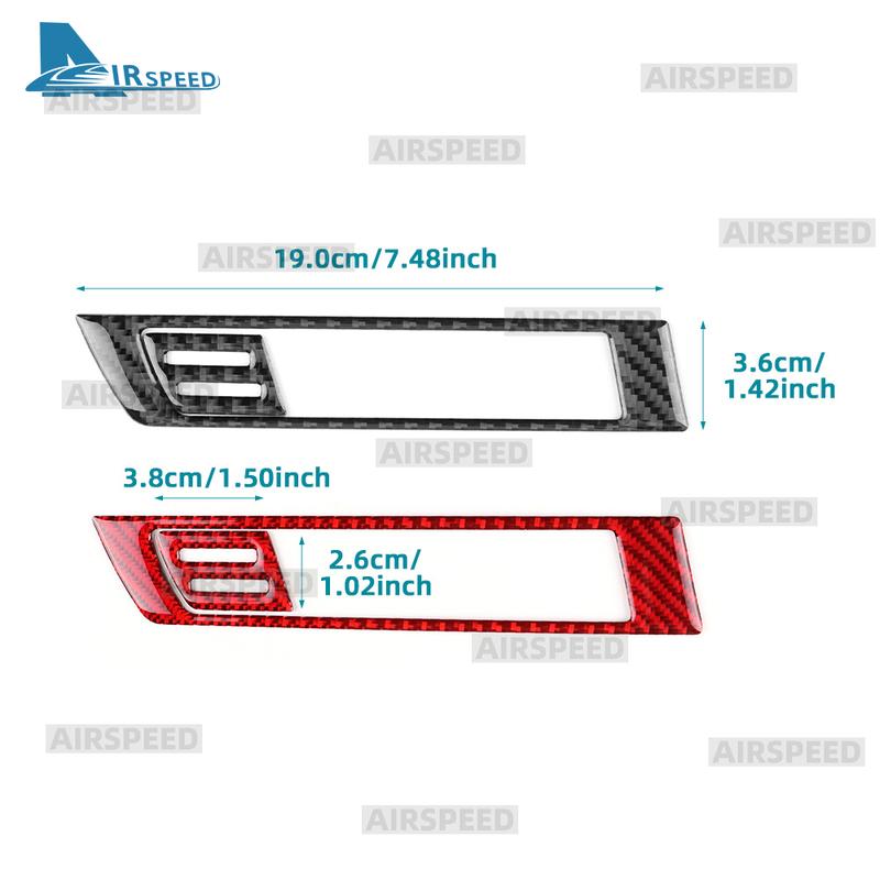 Real Soft Carbon Fiber Sticker Trim LHD For Renault Clio 5 MK5     2024 2025 Car Driver's Storage Box Frame