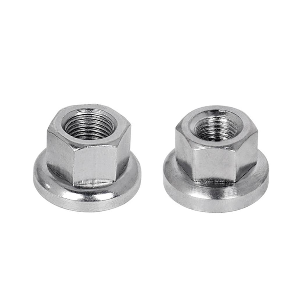 Axle Track Nuts 2Pcs Anti-skid Bicycle Cycle M9/M10