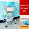 Multi-layer Stainless Steel Bathroom and Kitchen Storage Rack