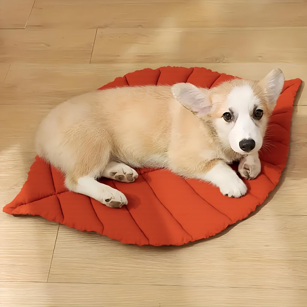 Comfortable Argyle Pet Mat - Soft Polyester, Washable, Non-Slip Sleeping Pad for Cats and Dogs, Chew Resistant, Ideal for Small Pets, Pet Bedding