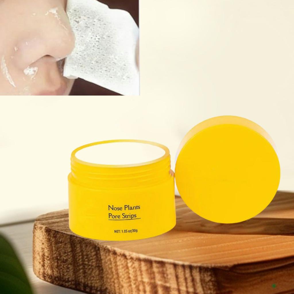 60pcs Peel-Off Blackhead Mask, Nose Plant Pore Cleansing And Purifying Mask, Blackhead Removal