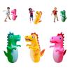 Inflatable Bounce-Back Punching Toy Rebound Type Dinosaur Model Blow Up Boxing Standing Sandbag Sport Activity Interactive Toy