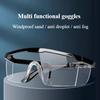 Riding Windproof Goggles, High-definition Protective Glasses, Retractable Frame Glasses, Dust and Splash Protection