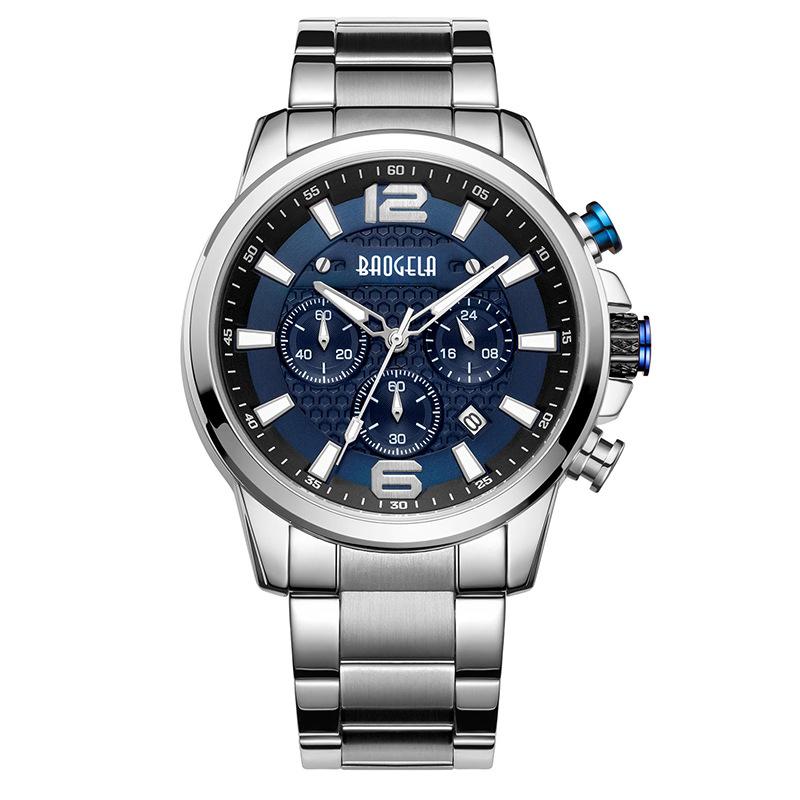 Neue TOP Marke Luxus herren Uhr BAOGELA männer Multifunktionale Leuchtende Wasserdichte Business herren Quarz Uhren