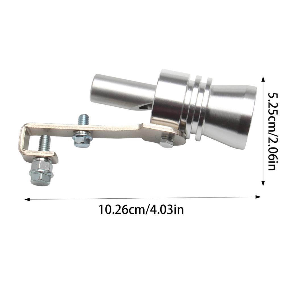 Whistle Exhaust Sound Simulator Suitable Car Modification Accessory Universal Fit for Various Car Models