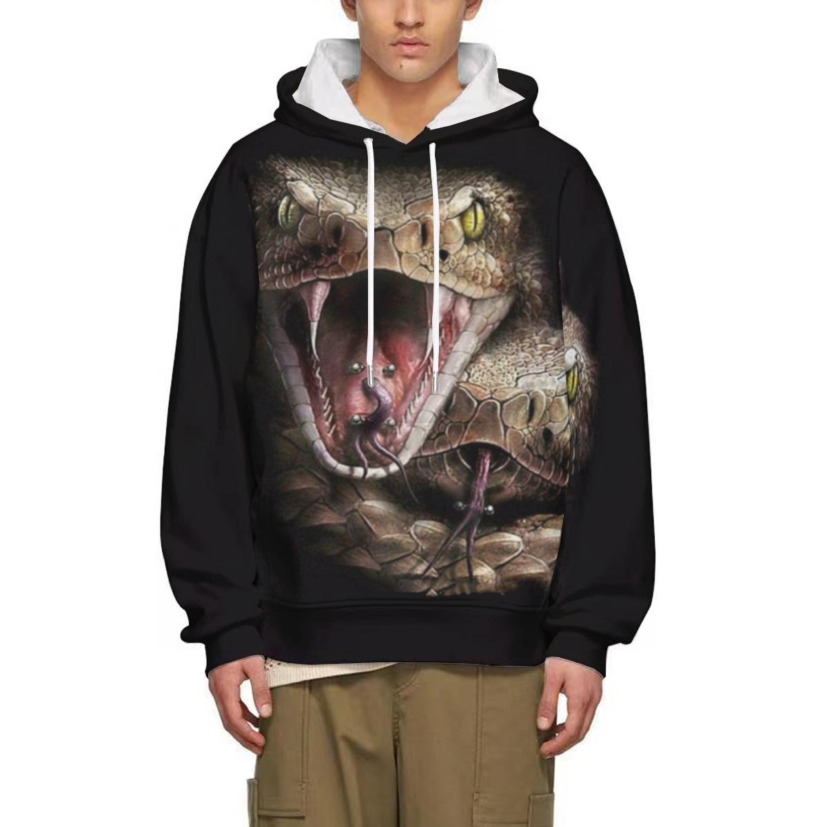 

Men s Hoodie 3D Printed Sweatshirts Long Sleeve Tops Hooded Men Clothing S