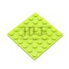 10Pcs Moc 3958 Creative Small Base Plate 6X6 Diy Building Blocks Bricks Compatible With Assembles Constructions Toys