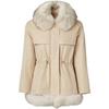 Women's Long Sleeve Short Padded Jacket SL9U026LWD040