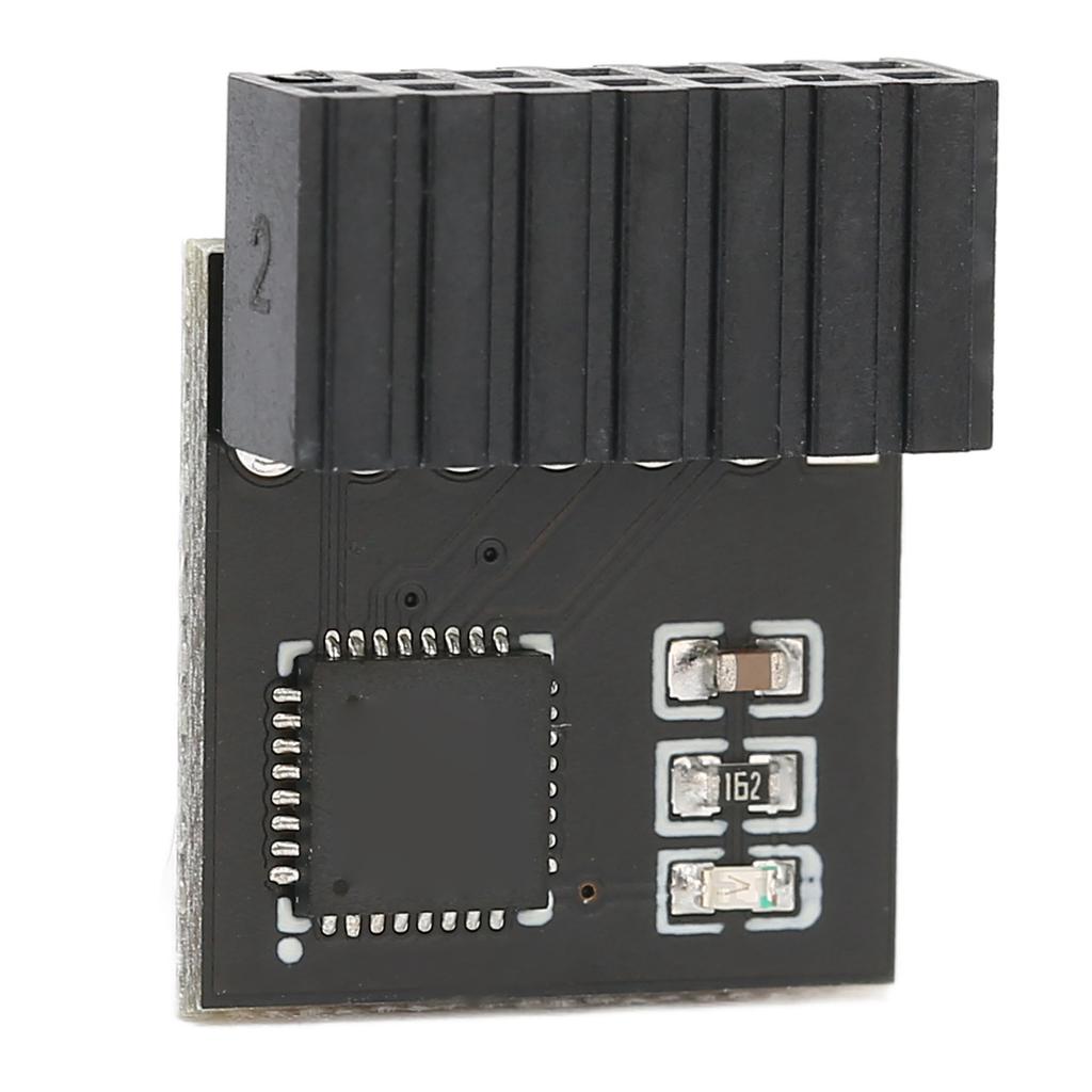 TPM 2.0 Encryption Security Module 14pin Strong Encryption TPM Processor Black TPM Module System Components for Asus