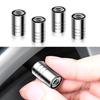 4 Stück Metall Auto Rad Reifen Ventil Luftventil Kappe Für Nissan Nismo X-Trail Almera Qashqai Teana Note GTR Maxima Tiida Auto Zubehör
