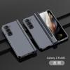 Kunststoffschale Membran Handyhülle für Samsung Galaxy Z Fold 7 6 5 4 3 Fold6 Fold5 Fold7 mit Stifthalter Scharnierschutzabdeckung