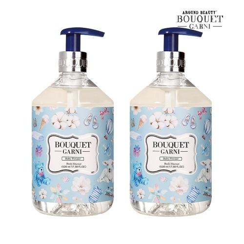 Bouquet Garni Deep Perfume Body Wash Baby Powder Scent 520ml x2_631507