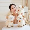 Fluffy Soft Plush Sheep Doll Standing New Year Sheep Commemorative Doll  New Year Gift