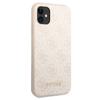 Guess Guhcn61G4Gfpi Iphone 11 / Xr 6,1Różowy/Pink Hard Case 4G Metal Gold Logo