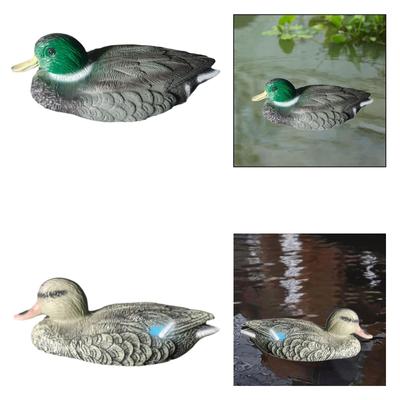 Duck Decoy Duck Statue, Easy To Place, Durability Realistic Pond Decor Hunting Decoy for Yard, Patio Outdoor Lake