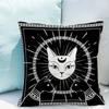 Tarot Cat Home Decor Cushions Pillow Double-sided Printing Decorative for Sofa Cover Twin Size Bedding Children's Cushion Covers