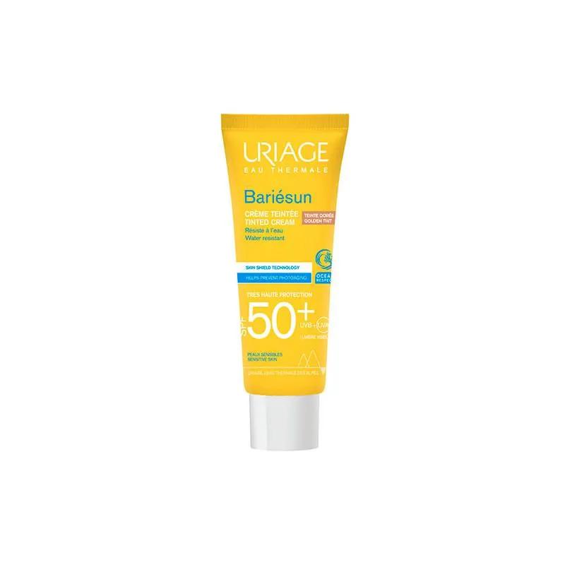 Uriage Sun Spf50+ Крем Цвет Золотистый 50мл