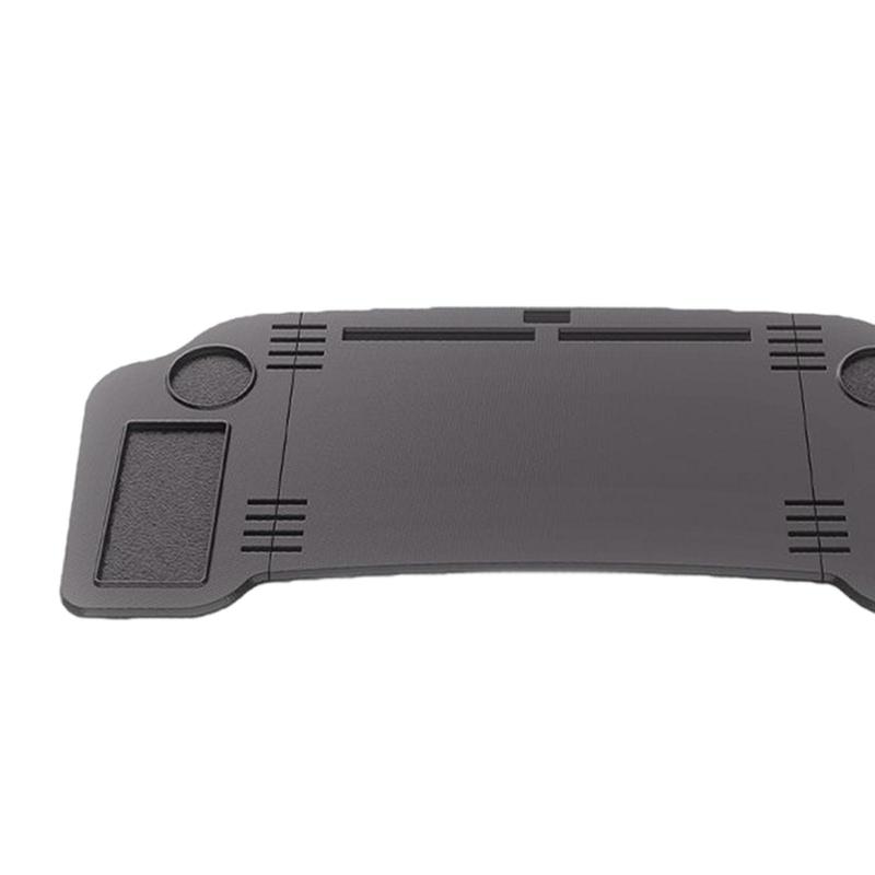 Car Steering Wheel Tray Eating Table Stable Portable Universal Organizer Multi Use Car Laptop Desk Holder for Reading Travels